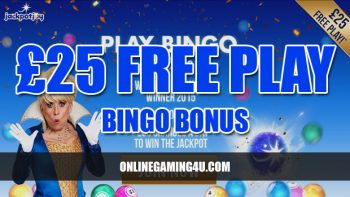 £25 Free Play Bingo Bonus