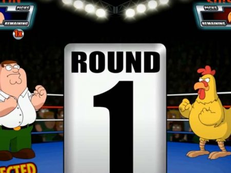 Family Guy Slot Chicken Fight Bonus + Big Win