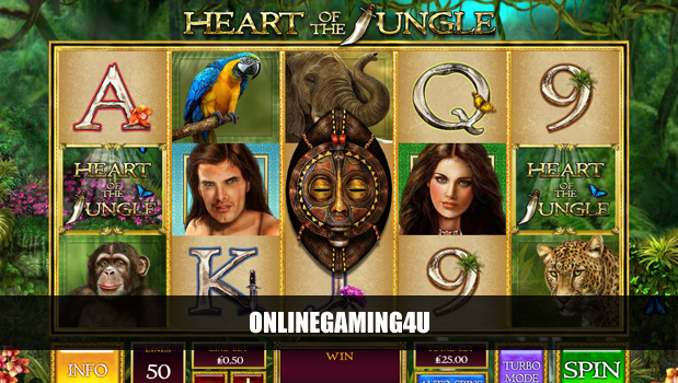 Over £600 won on Heart Of The Jungle slot