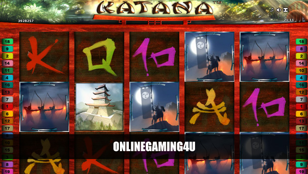 Over £360 won on Katana slots