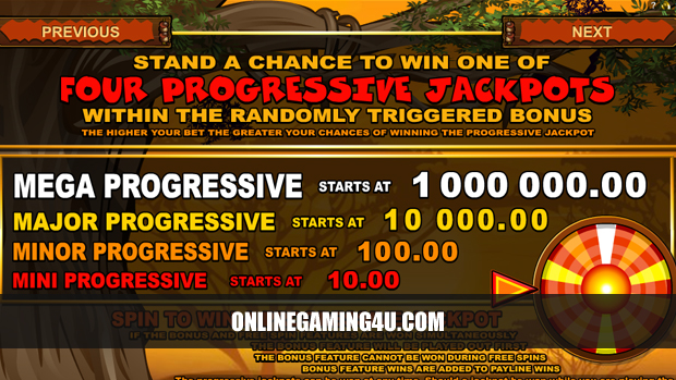 Mega Moolah Progressive Jackpots Mega Moolah Progressive Jackpots