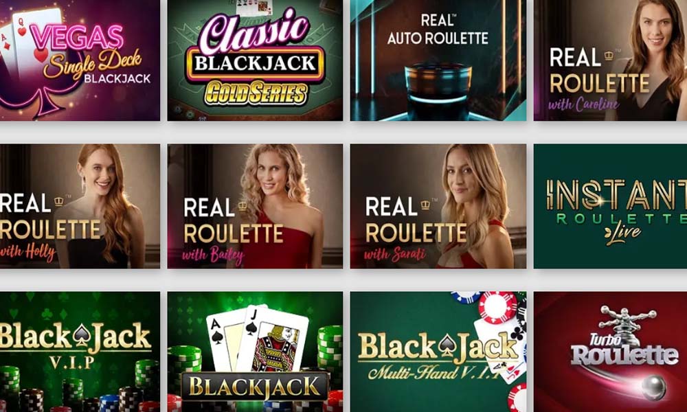 Playluck Casino Table Games Preview